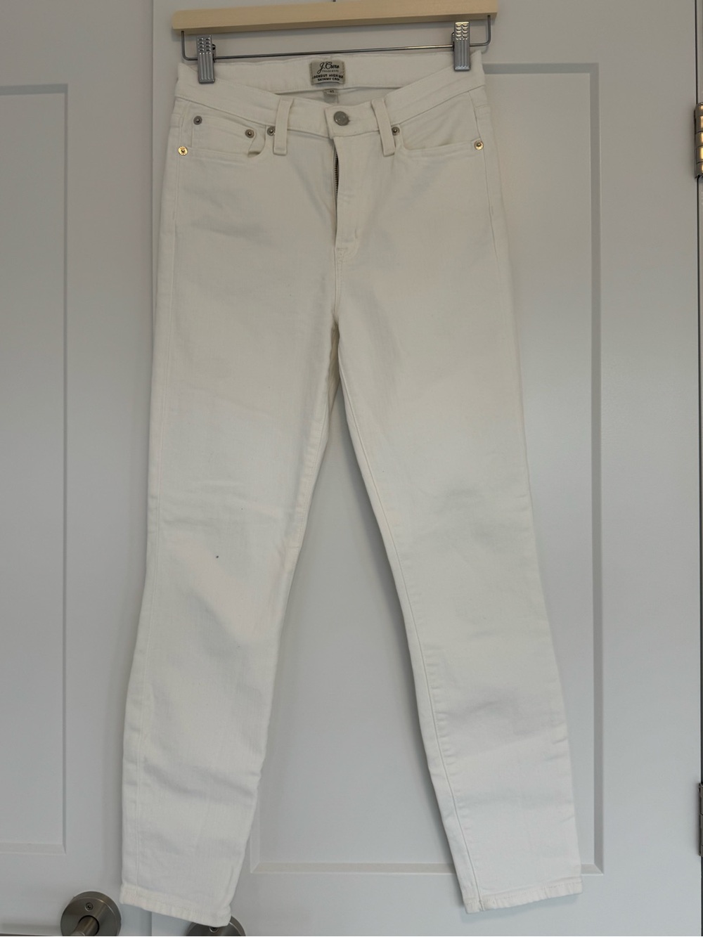 J. Crew skinny Jeans in White